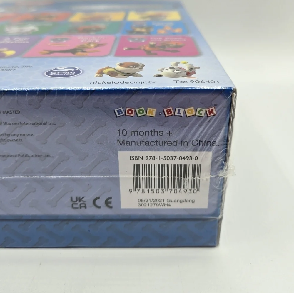 Nickelodeon Paw Patrol Book Block 12 Board Books